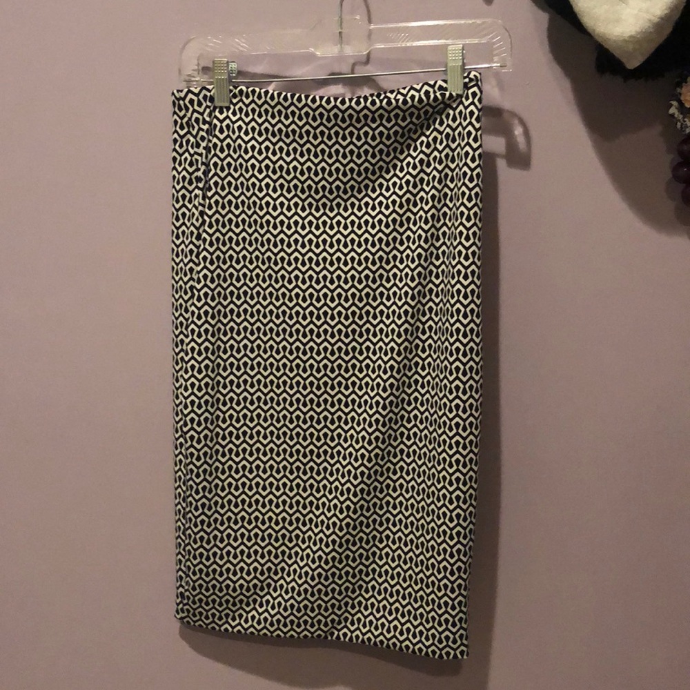 Long pencil skirt